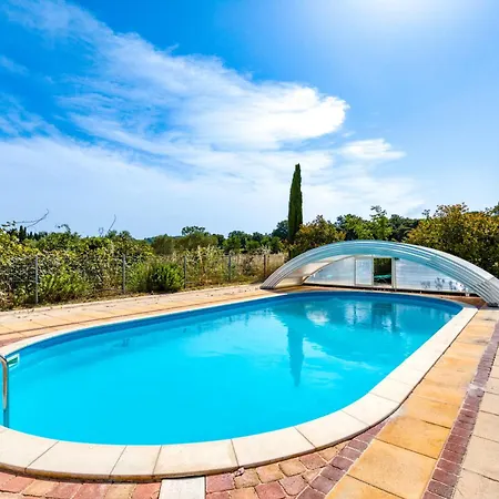 Сasa de vacaciones Maison Abricot Avec Piscine